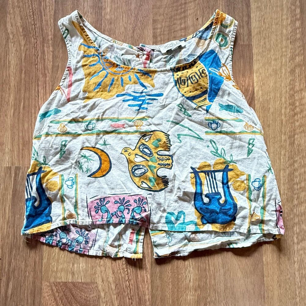Rachel Zoe BUTTON back top